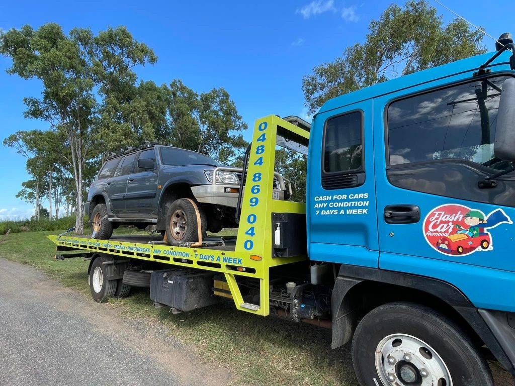 cash for cars mackay tow truck